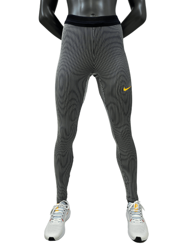 Nike Hypertight Pro Combat Black Volt Mens Recovery Tights 2xl