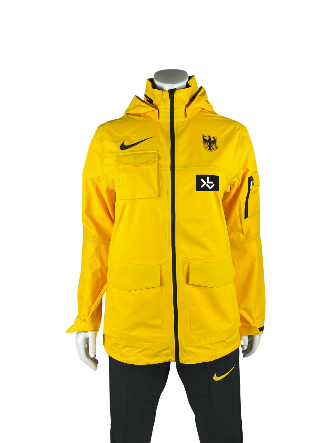 Frauen Regenjacke true yellow DLV-Edition