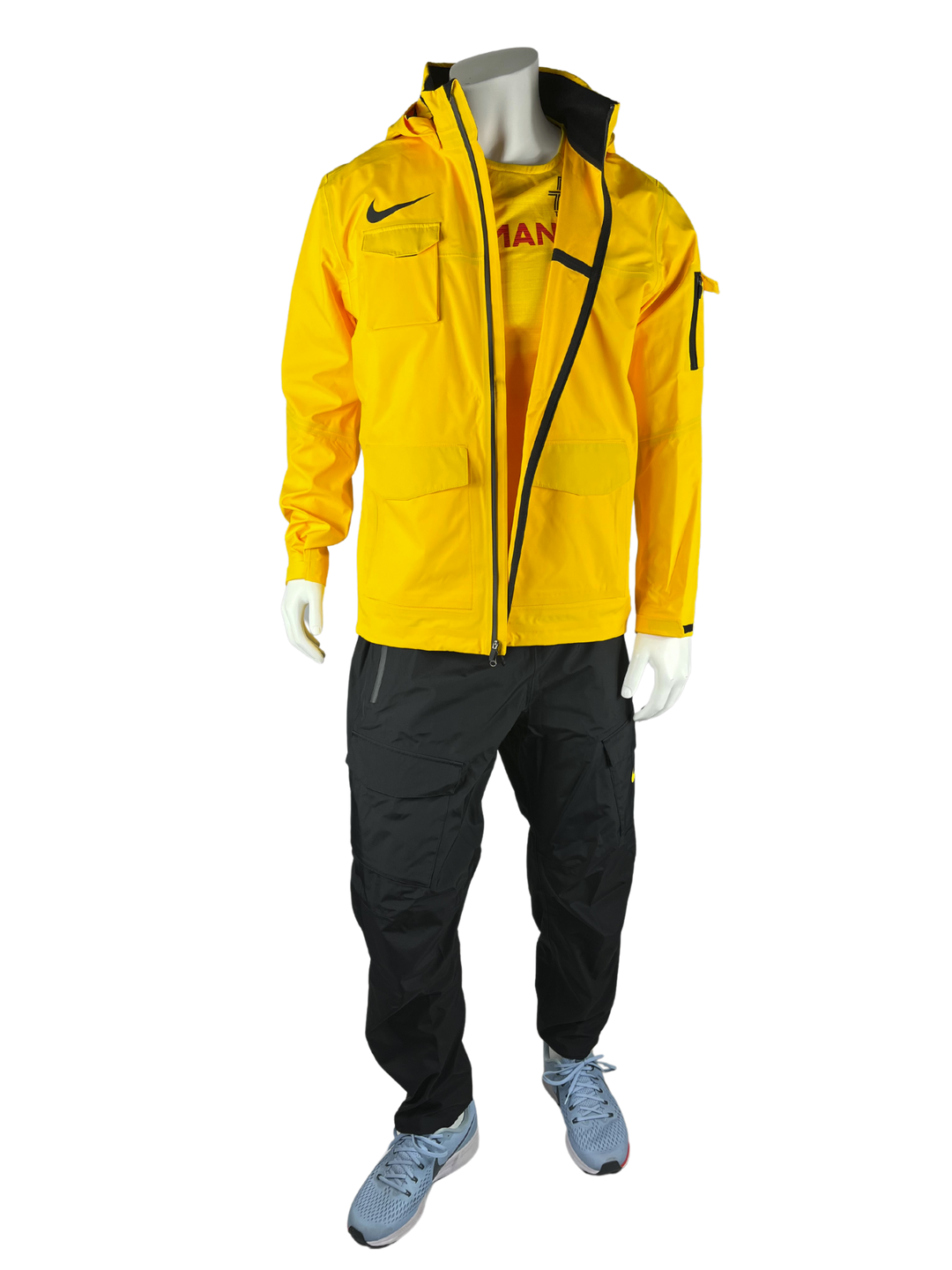 Männer Regenjacke true yellow